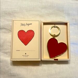 Sézane Heart Keychain